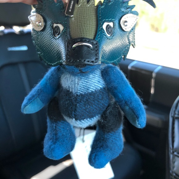 Burberry Key Chain Thomas Bull - Picture 2 of 8